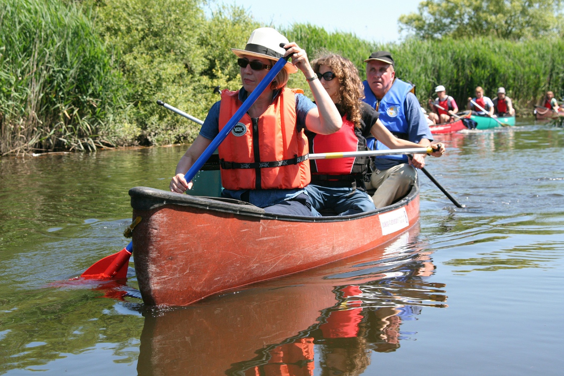 canoeing Norfolk Broads